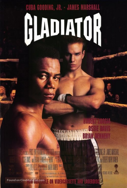 Gladiator - Video release movie poster