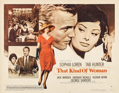 That Kind of Woman - Movie Poster