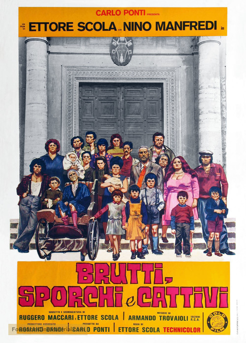 Brutti sporchi e cattivi - Italian Movie Poster