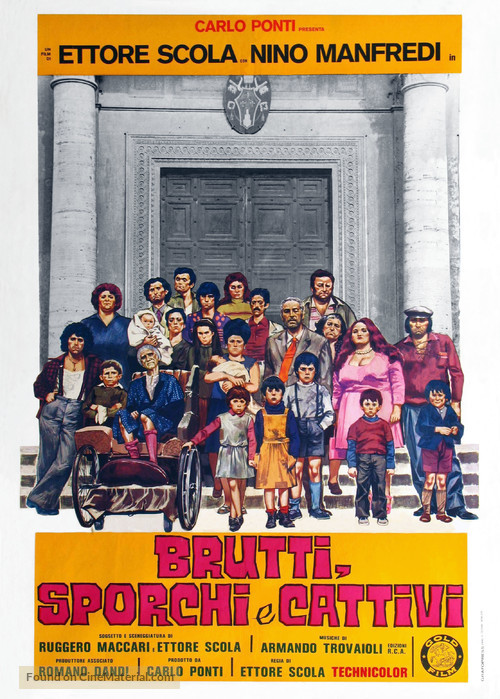 Brutti sporchi e cattivi - Italian Movie Poster