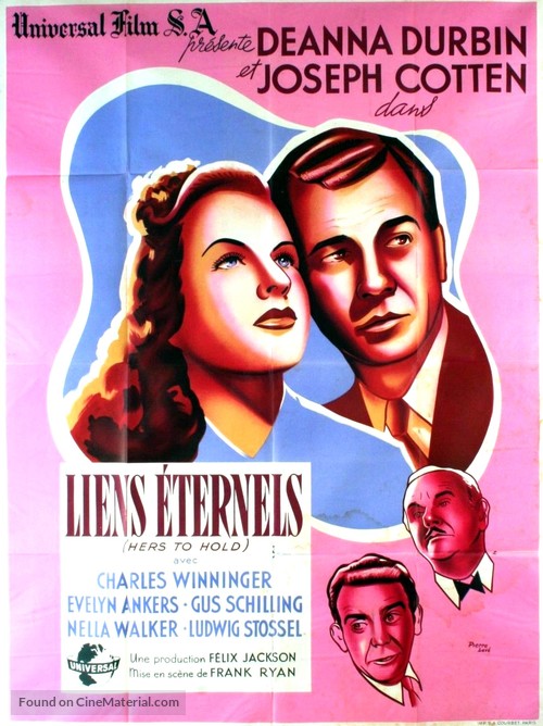 Hers to Hold - French Movie Poster