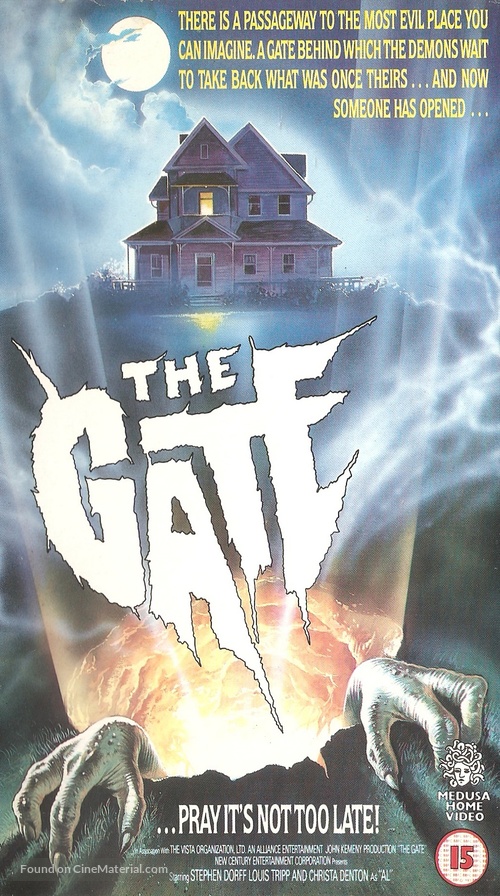 The Gate - British VHS movie cover
