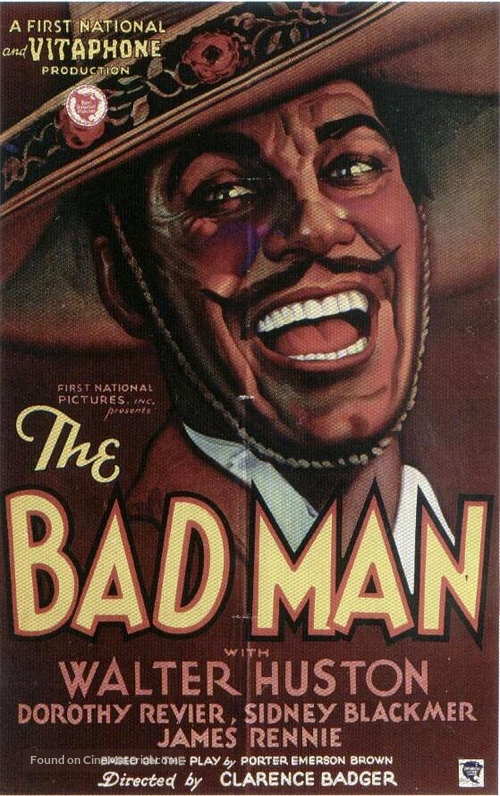 The Bad Man - Movie Poster