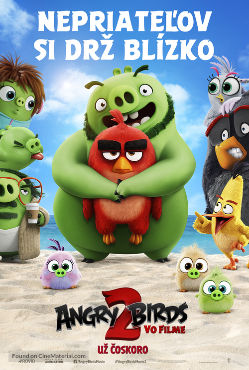 The Angry Birds Movie 2 - Slovak Movie Poster