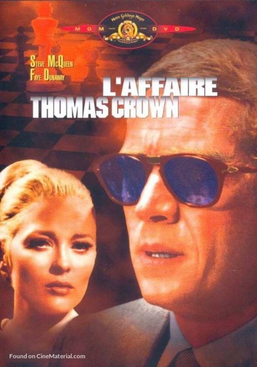 The Thomas Crown Affair - French DVD movie cover