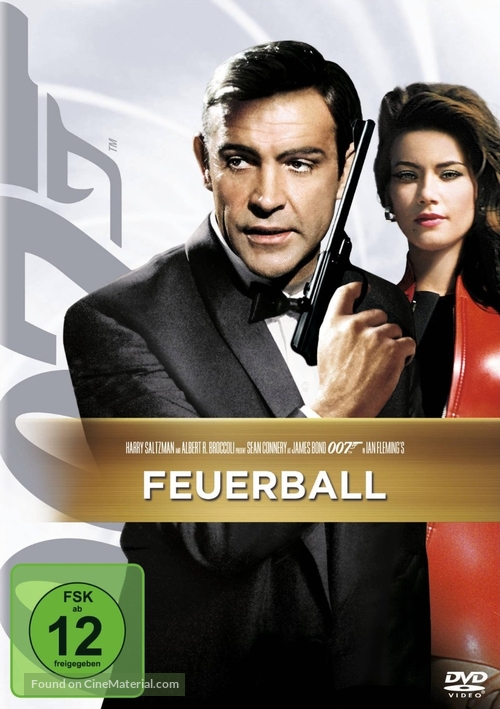 Thunderball - German DVD movie cover