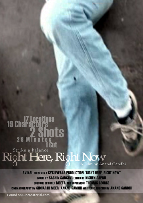 Right Here, Right Now - poster