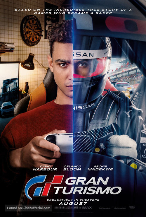 Gran Turismo (2023) movie poster