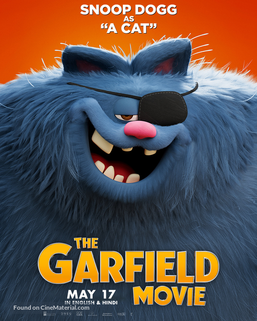 The Garfield Movie - Indian Movie Poster