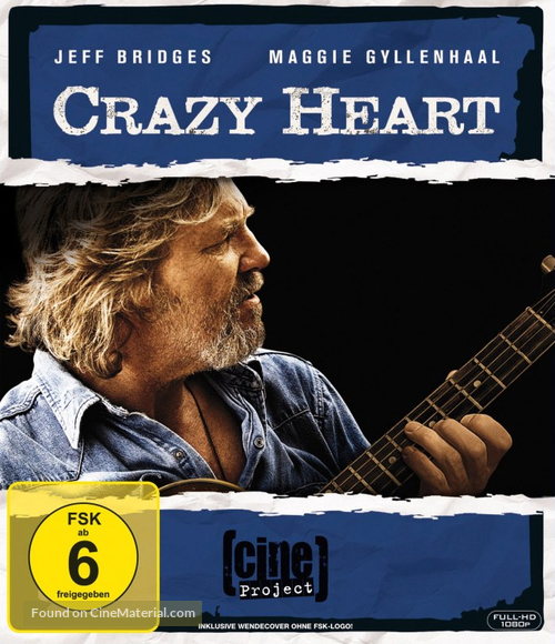 Crazy Heart - German Blu-Ray movie cover