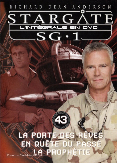 &quot;Stargate SG-1&quot; - French DVD movie cover