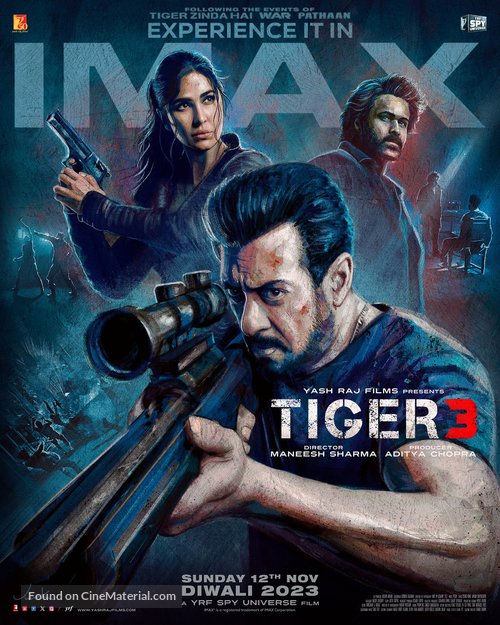 Tiger 3 - Movie Poster