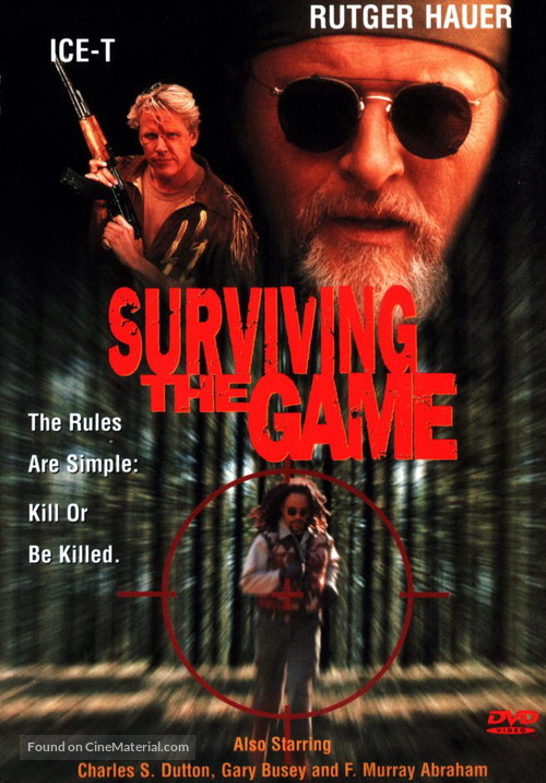 Surviving The Game - DVD movie cover