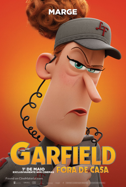 The Garfield Movie - Brazilian Movie Poster