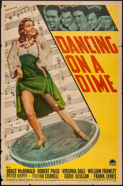 Dancing on a Dime - Movie Poster