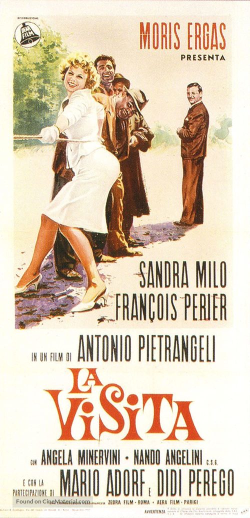 La visita - Italian Movie Poster