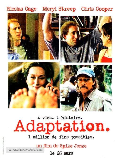 Adaptation. - French Movie Poster