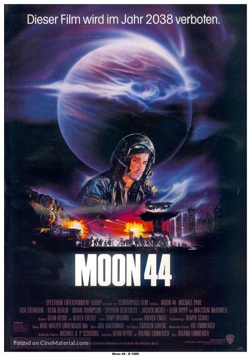 Moon 44 - German Movie Poster