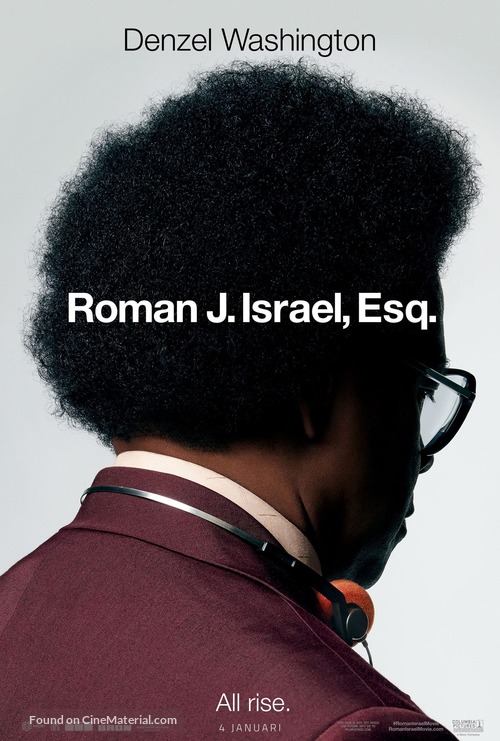 Roman J Israel, Esq. - Dutch Movie Poster