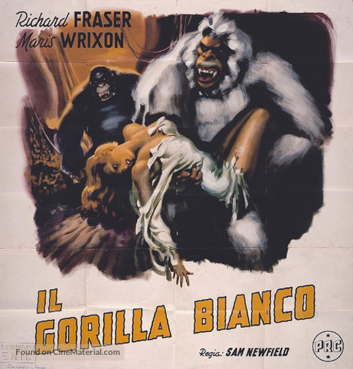 White Pongo - Italian Movie Poster