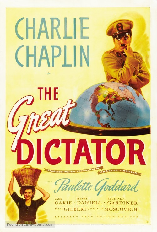 The Great Dictator - Movie Poster