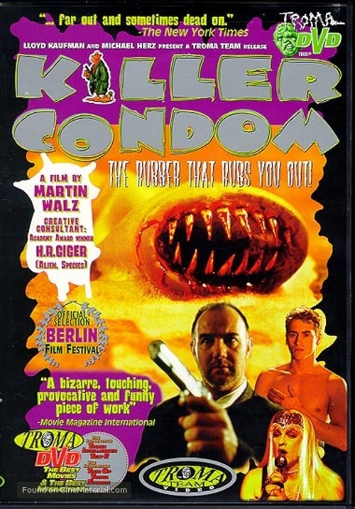 Kondom des Grauens - DVD movie cover