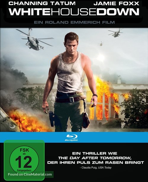 White House Down - German Blu-Ray movie cover