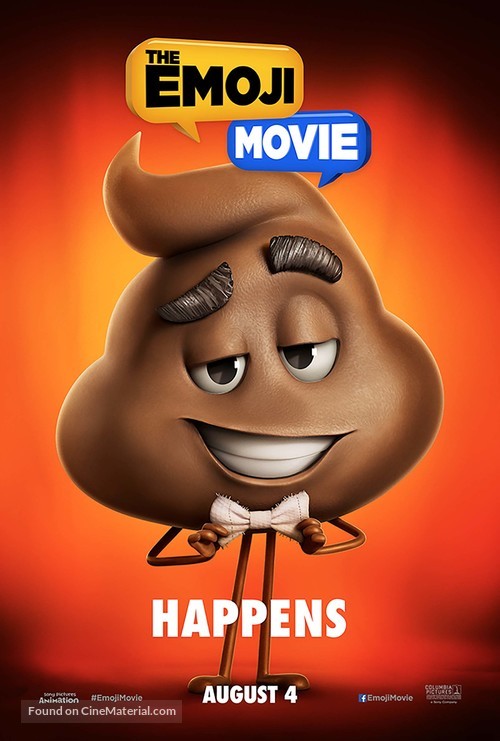 The Emoji Movie - British Movie Poster