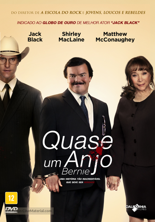 Bernie - Brazilian DVD movie cover