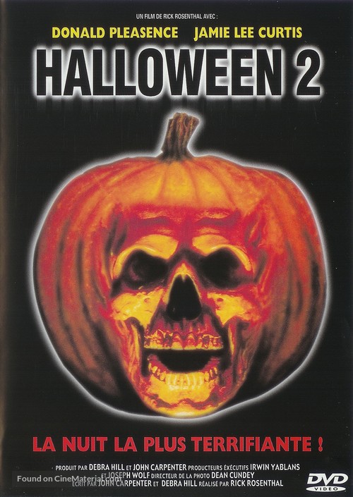 Halloween II - French Movie Cover
