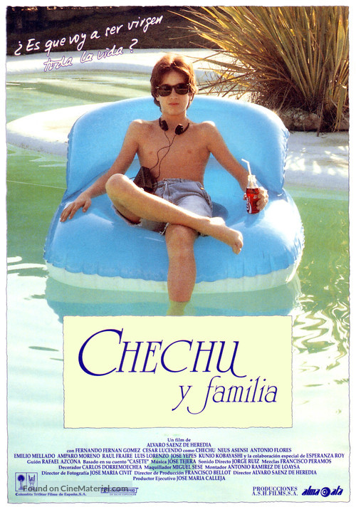 Chechu y familia - Spanish Movie Poster