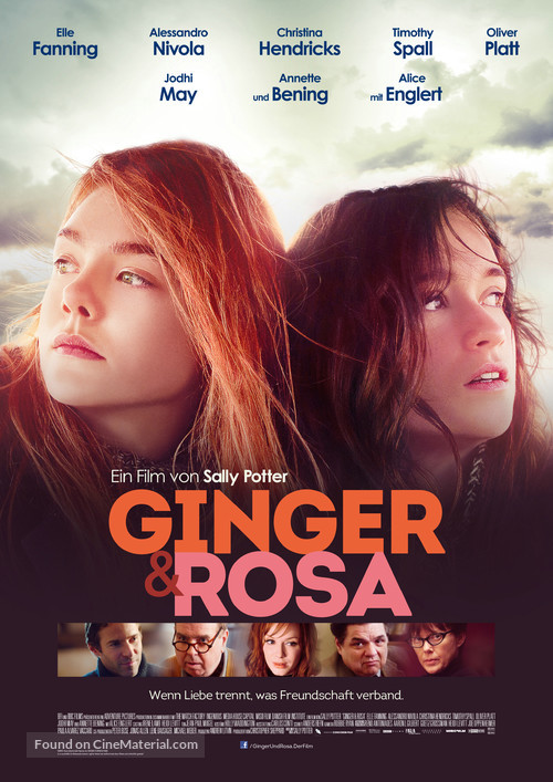 Ginger &amp; Rosa - German Movie Poster