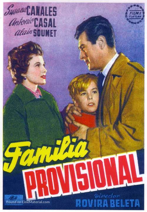 Familia provisional - Spanish Movie Poster