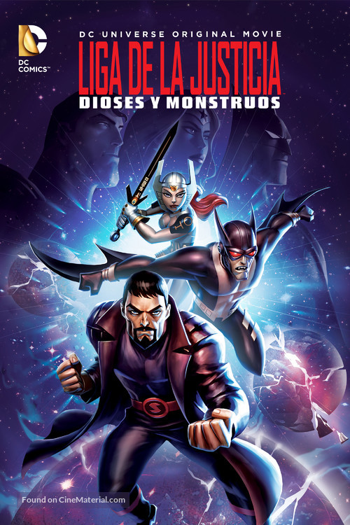 Justice League: Gods and Monsters - Mexican Movie Cover