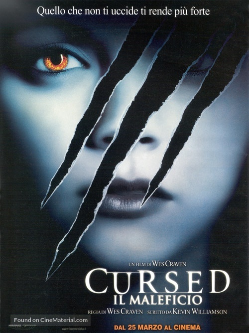 Cursed - Italian Movie Poster