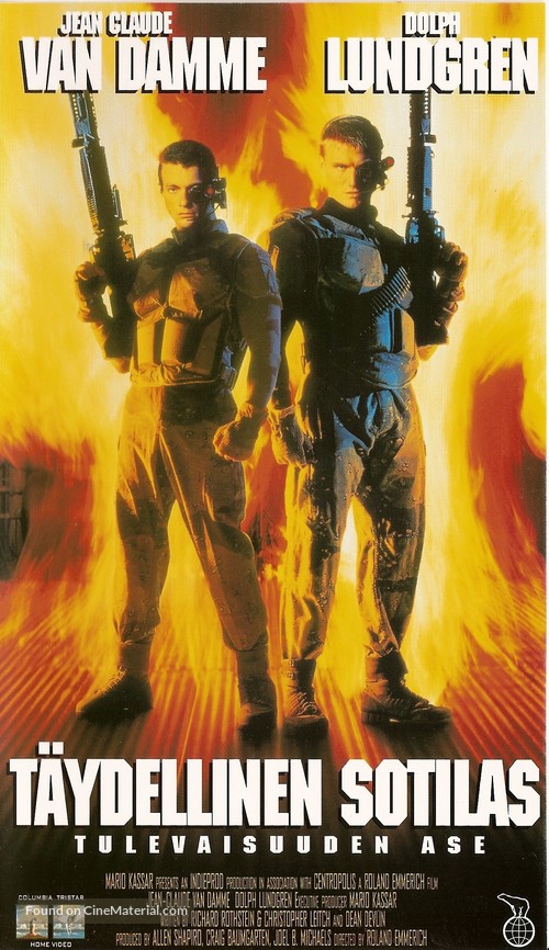 Universal Soldier - Finnish VHS movie cover