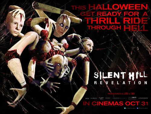Silent Hill: Revelation 3D - British Movie Poster