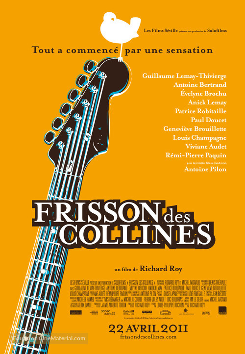 Frissons des collines - Canadian Movie Poster