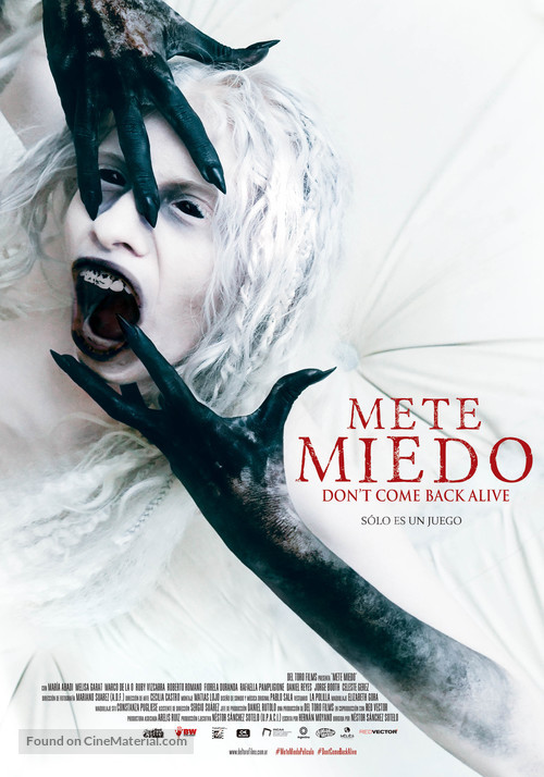 Mete Miedo - Argentinian Movie Poster