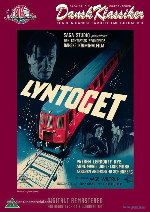 Lyntoget - Danish DVD movie cover