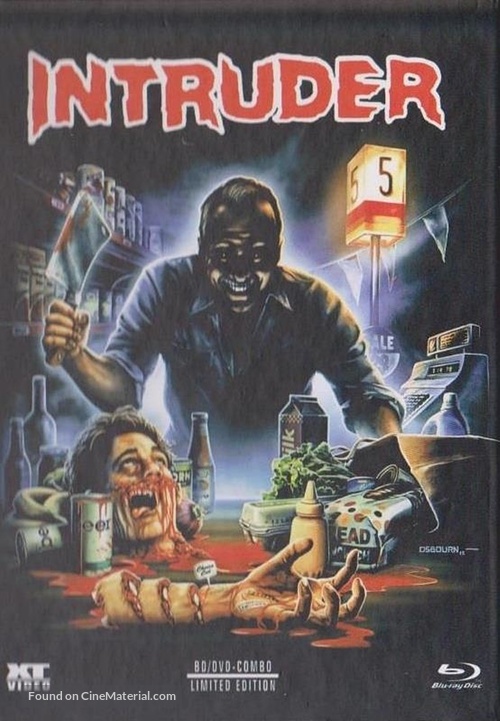 Intruder - Austrian Blu-Ray movie cover