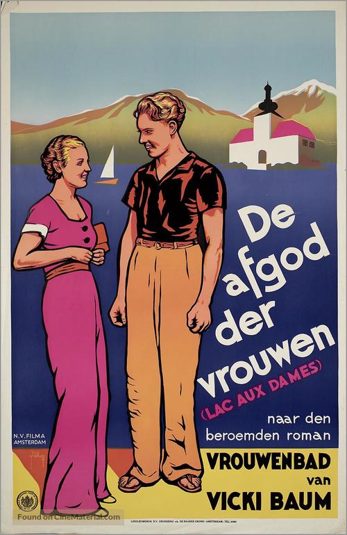 Lac aux dames - Dutch Movie Poster
