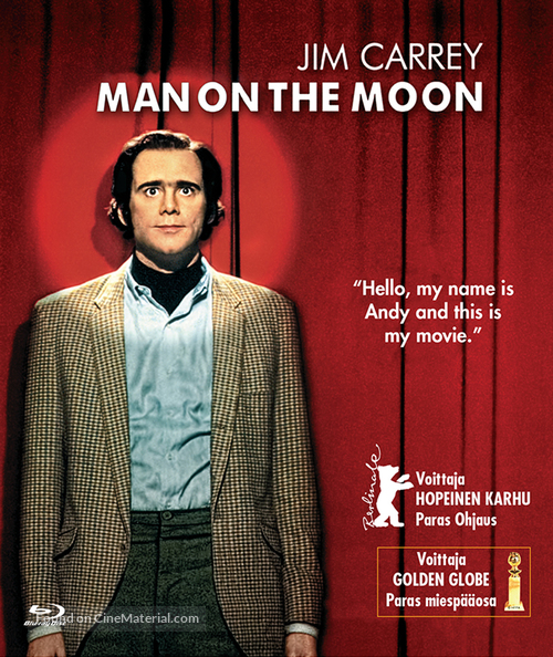 Man on the Moon - Finnish Blu-Ray movie cover