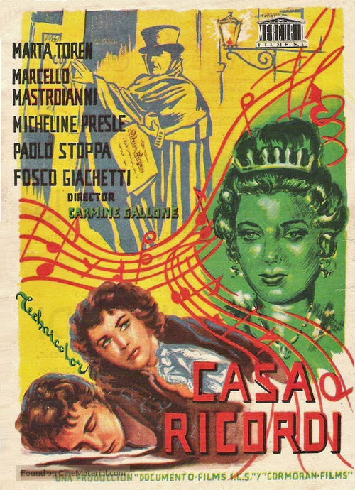 Casa Ricordi - Spanish Movie Poster