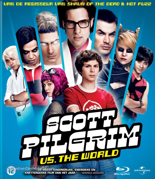 Scott Pilgrim vs. the World - Dutch Blu-Ray movie cover