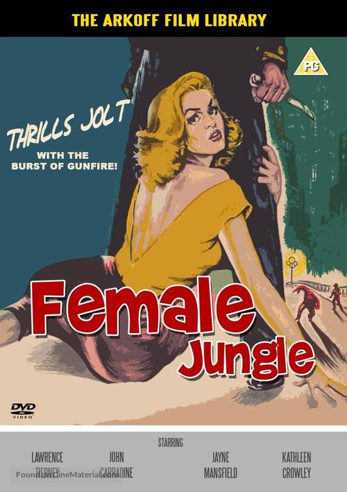 Female Jungle - British DVD movie cover