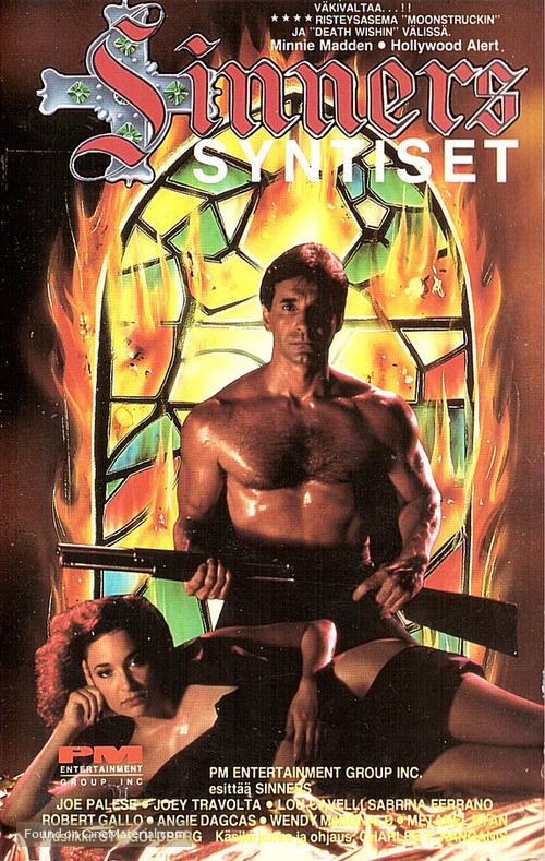 Sinners - Finnish VHS movie cover