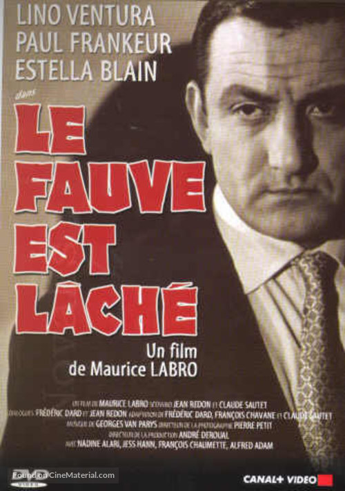 Le fauve est l&acirc;ch&eacute; - French DVD movie cover