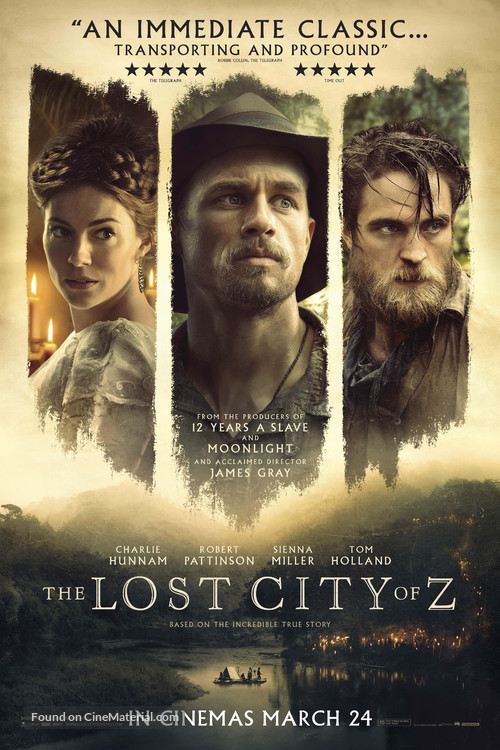 The Lost City of Z - British Movie Poster