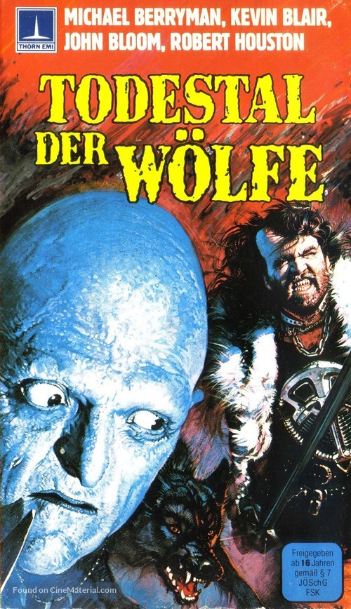 The Hills Have Eyes Part II - German VHS movie cover